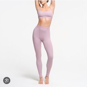 Skims Cotton Rib Leggings in Dusk Limited Edition S